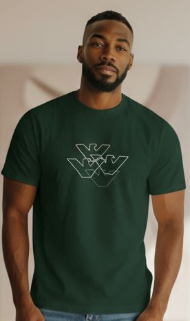 EMPORIO ARMANI T-SHIRT (LOGO-EMBROIDERED COTTON)