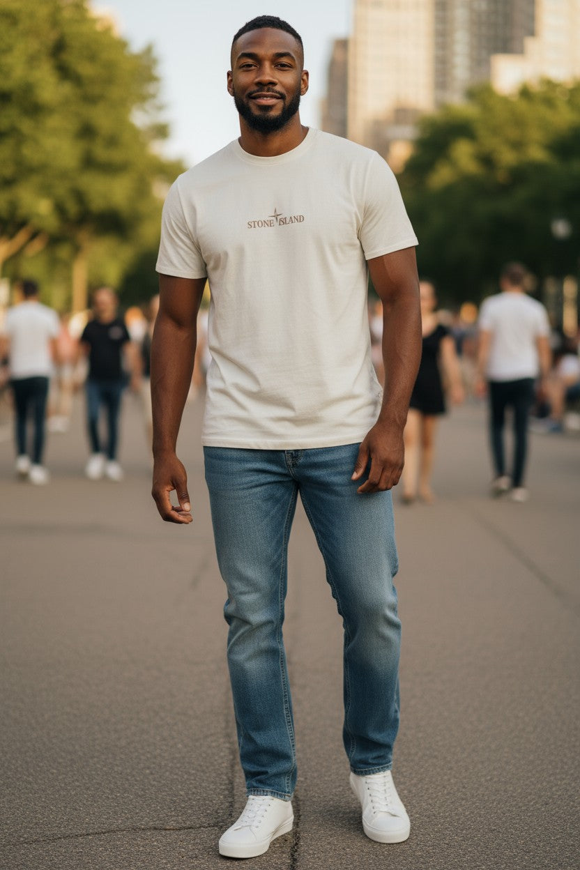STONE ISLAND REGULAR FIT T-SHIRT