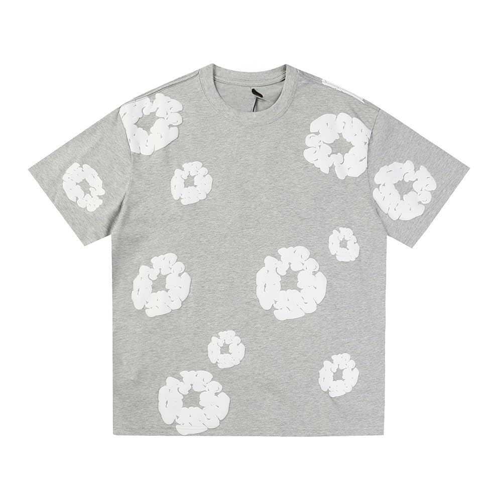 UNIKS WREATH FLOWER CREW T-SHIRT